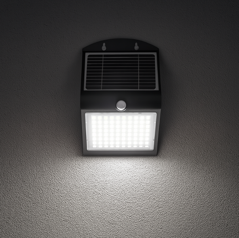ENDURA 4W – Solární LED reflektor s čidlem (2 ks)