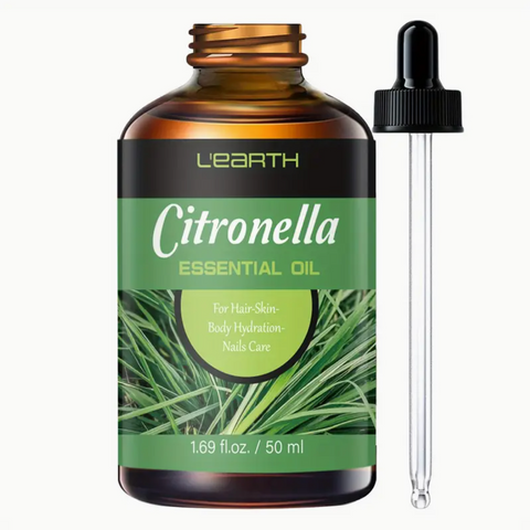 Přírodní esenciální olej z citronely – 50 ml, proti komárům