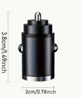 Rychlonabíjecí auto adaptér XJDR 2v1 s USB a USB-C porty