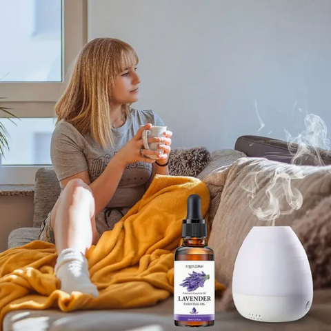 Levandulový esenciální olej 30 ml pro relaxaci a hydrataci