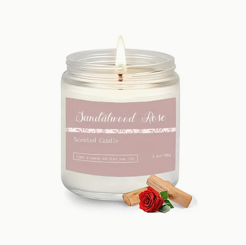 Aromaterapeutická vonná svíčka pro relaxaci