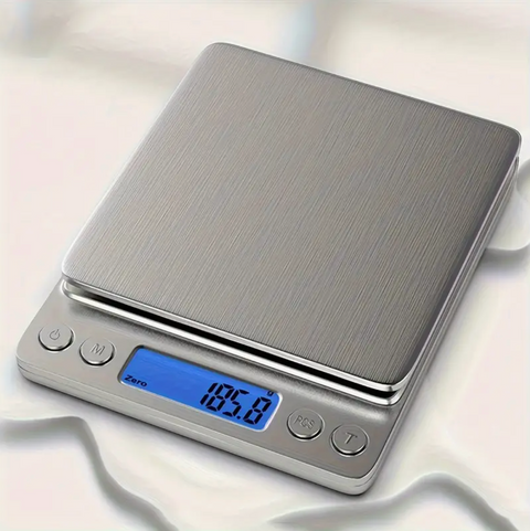 Přesná digitální kuchyňská váha 3000 g / 0,1 g s LCD displejem