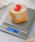 Přesná digitální kuchyňská váha 3000 g / 0,1 g s LCD displejem