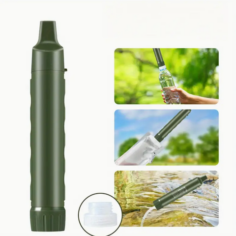 Outdoor brčko na filtraci a čištění vody