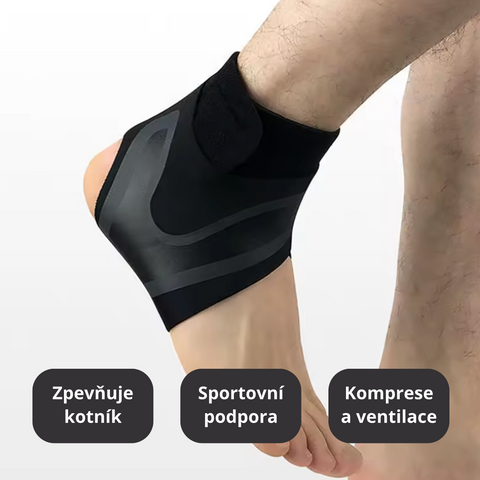 Osvědčená nastavitelná ortéza na kotník