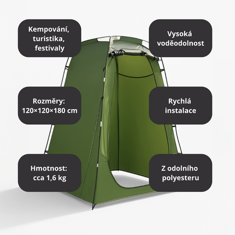 Rychle skládací pop-up stan