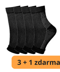 3 + 1 zdarma Kompresní ponožky pro úlevu od bolesti chodidel