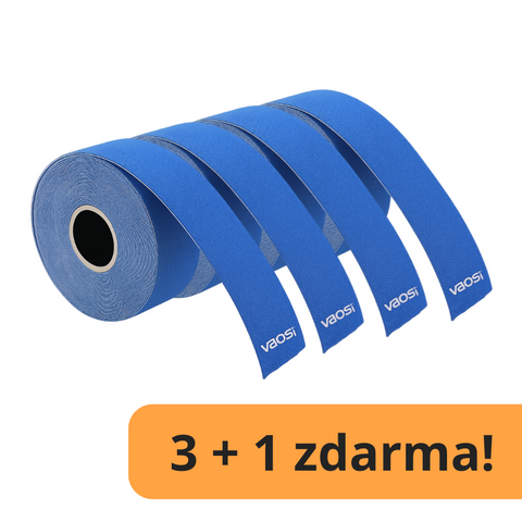 3 + 1 zdarma Překvapivě silný sportovní hrubý tejp