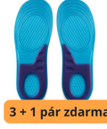 3 + 1 pár zdarma Masážní gelové vložky – podpora klenby