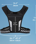 Sportovní set - ultralehká běžecká vesta + sportovní láhev 250 ml