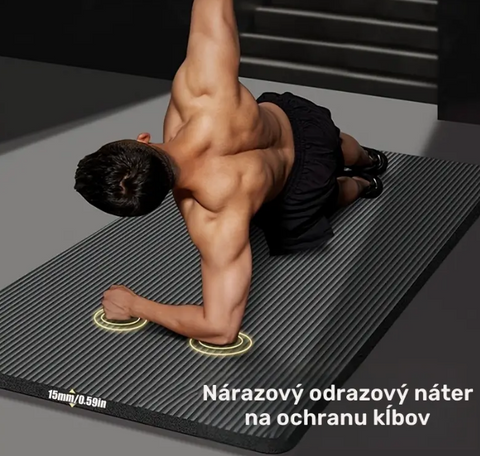 Extra silná protiskluzová podložka na jógu