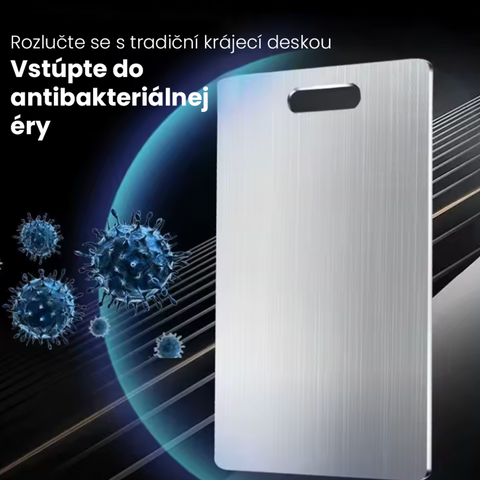 Nezničitelná oboustranná nerezová krájecí deska