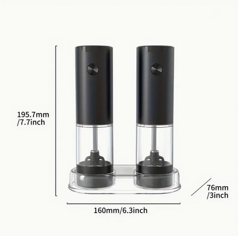 Nejlepší elektrický mlýnek na koření a sůl – Automatický mlýnek na pepř a sůl se Smart funkcí