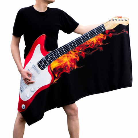 Osuška Kytara – stylový ručník pro hudební nadšence