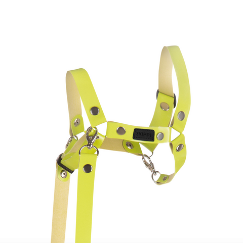 Skippi kantár pro Hobby Horse – oťaže z ekokože