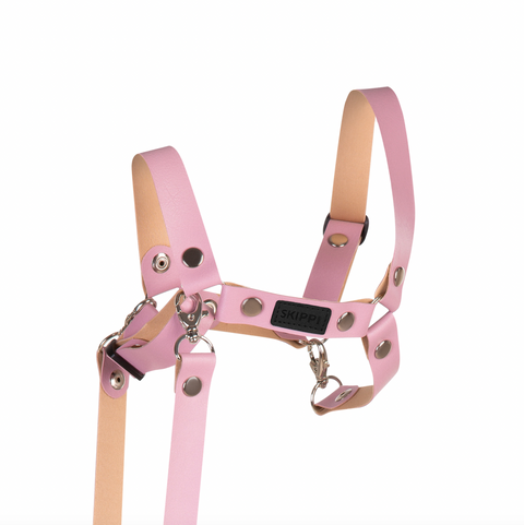 Skippi kantár pro Hobby Horse – oťaže z ekokože