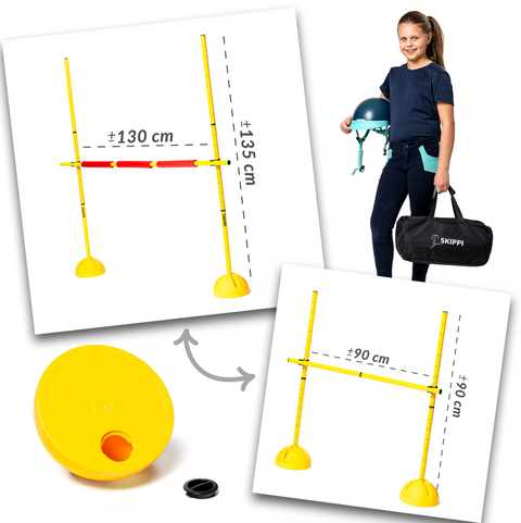 Stylová skoková překážka pro hobby koně Skippi 135 cm