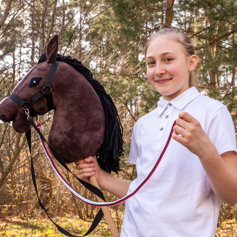 Praktický tréningový set Hobby Horse Skippi – lonža, vodné lano a mrkev