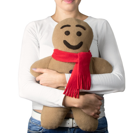 Velký hřejivý perníček s horkým srdcem