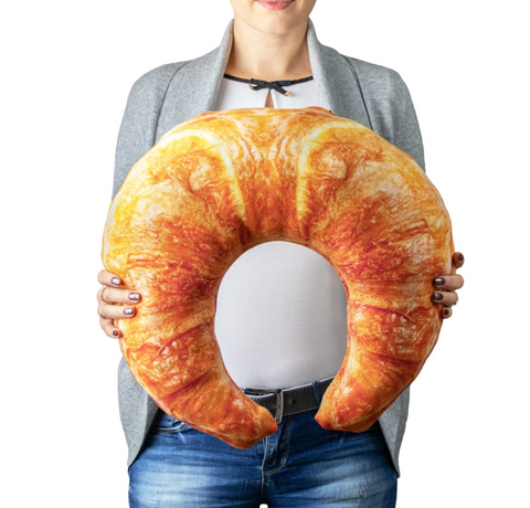 Velký hřejivý polštář Croissant