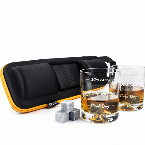Set pro milovníky whisky Froster – Who Cares (CZ)