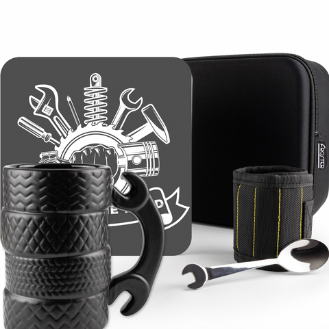 Dárková sada King of the Road – stylový dárek pro milovníky aut (CZ)