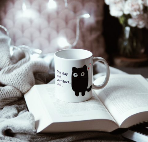 Magický hrnek Koťátko – mění barvu s teplem