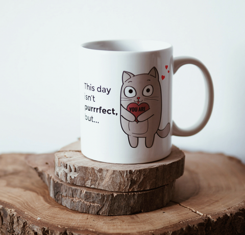 Magický hrnek Koťátko – mění barvu s teplem