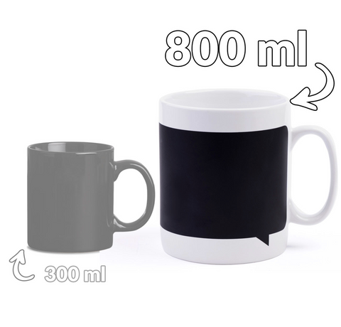 Velký popisovací hrnek