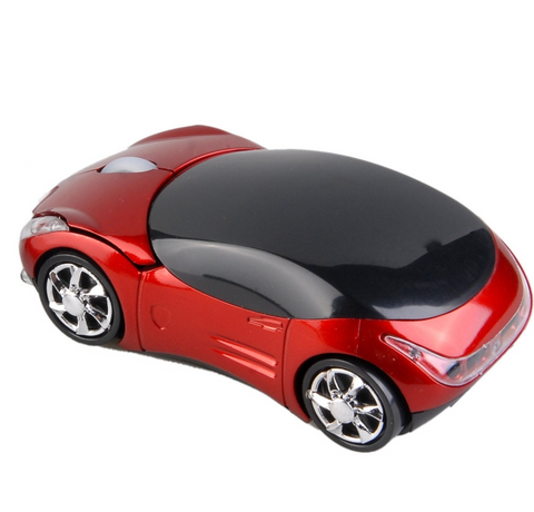 Bezdrátová myš ve tvaru auta – styl a výkon v jednom