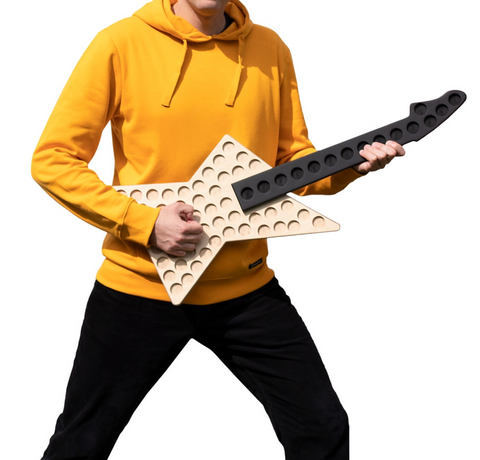 Sběrač na pivní uzávěry – Kytara pro sběratele