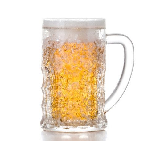 Chladicí Maxi korbel – gelový pivní pohár 500 ml