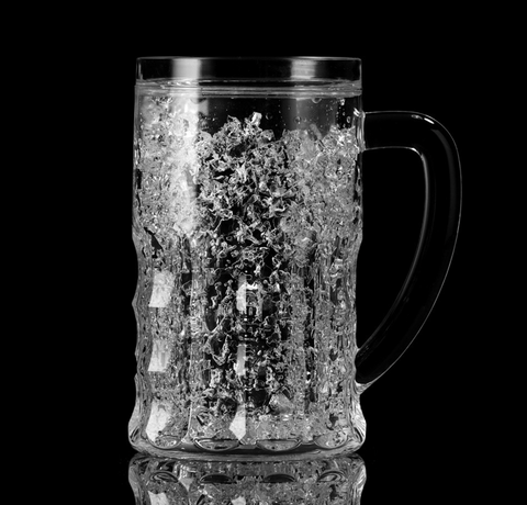 Chladicí Maxi korbel – gelový pivní pohár 500 ml