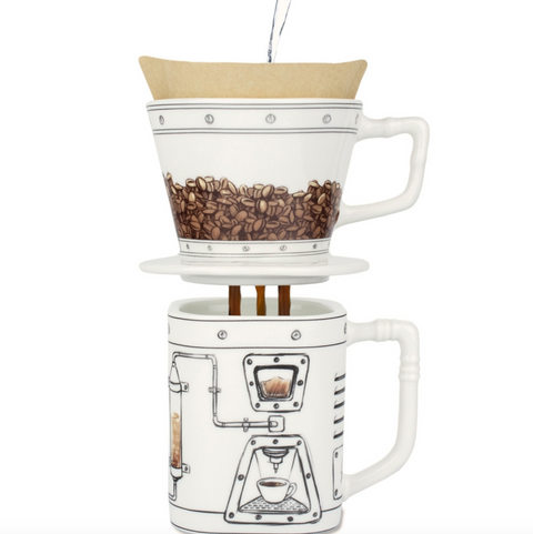 Coffeemageddon - Dripper a hrnček