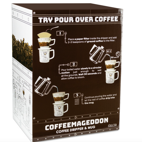 Coffeemageddon - Dripper a hrnček
