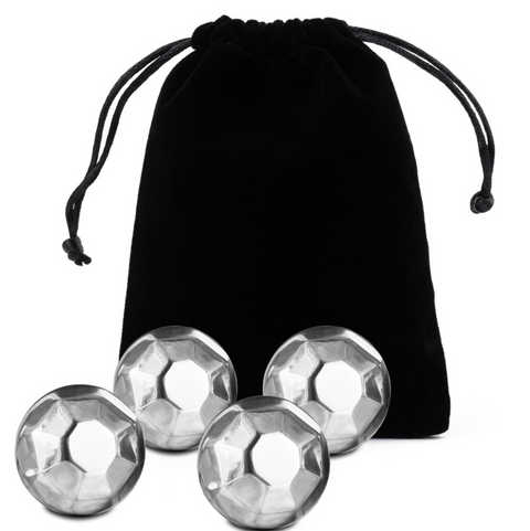 Chladiace kovové kocky do nápojov - Diamanty