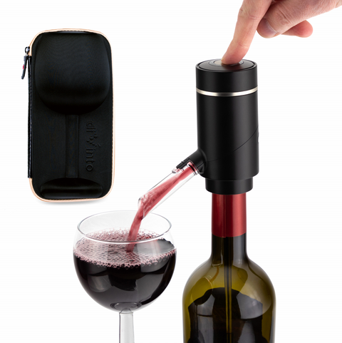 Elektrický dávkovač na víno s prevzdušňovačem diVinto
