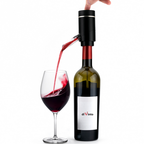 Elektrický dávkovač na víno s prevzdušňovačem diVinto