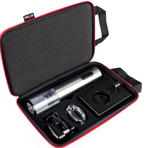 Elektrický otvírač na víno Silver Twister Deluxe