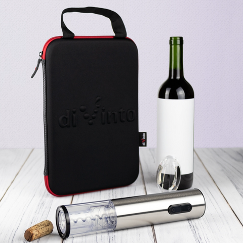 Elektrický otvírač na víno Silver Twister Deluxe