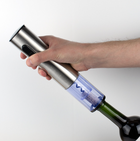 Elektrický otvírač na víno Silver Twister Deluxe