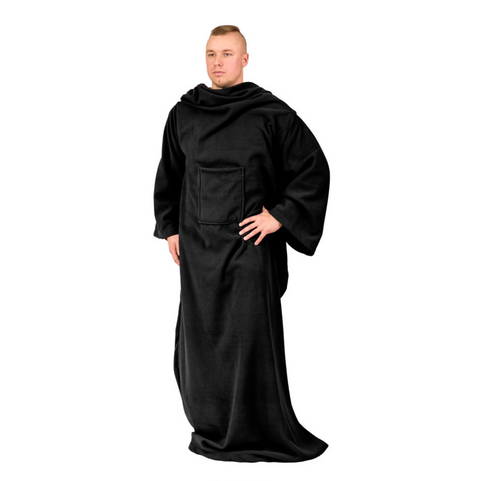 Měkká a teplá deka s rukávy