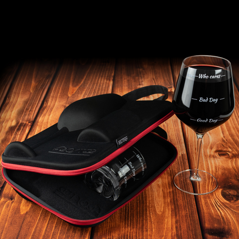 Pouzdro s pohárem na whisky a víno Froster Who Cares Diamond