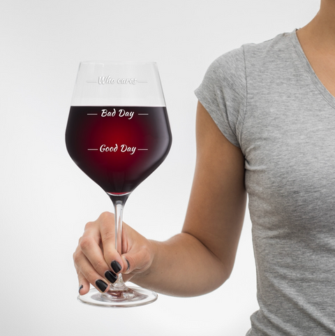 Pouzdro na láhev s pohárky na víno diVinto Who Cares Diamond