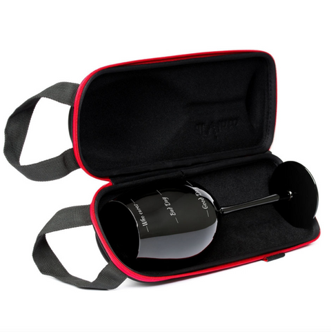 Luxusní obří sklenice na víno diVinto Who Cares Black