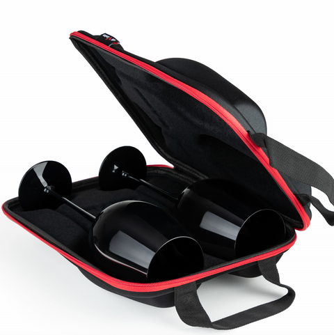 Luxusní sada se sklenicemi na víno diVinto Black