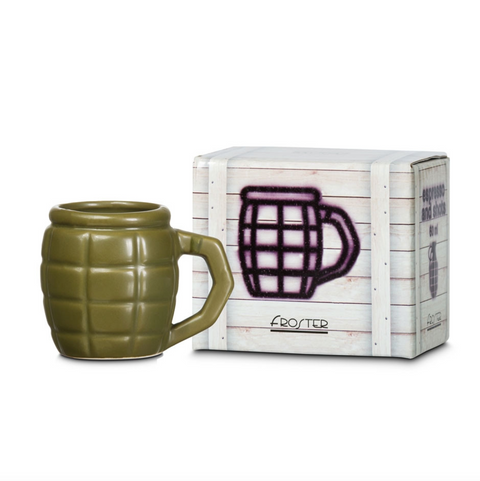 Originální štamprle granát Grenade Shot – Zelený