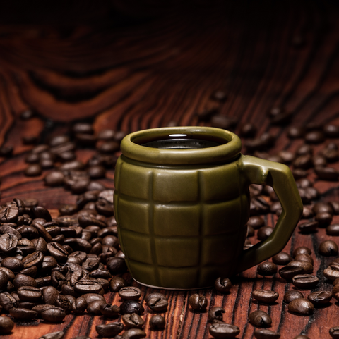 Originální štamprle granát Grenade Shot – Zelený