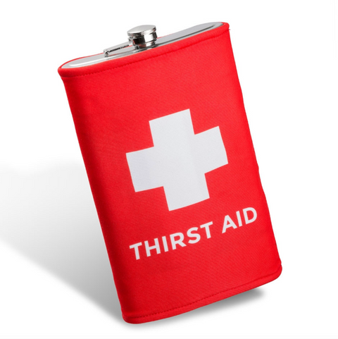 Gigantická ploskačka Thirst Aid – stylový dárek s humorem