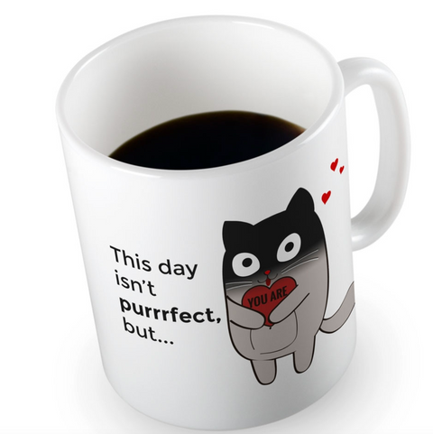 Magický hrnek Koťátko – mění barvu s teplem